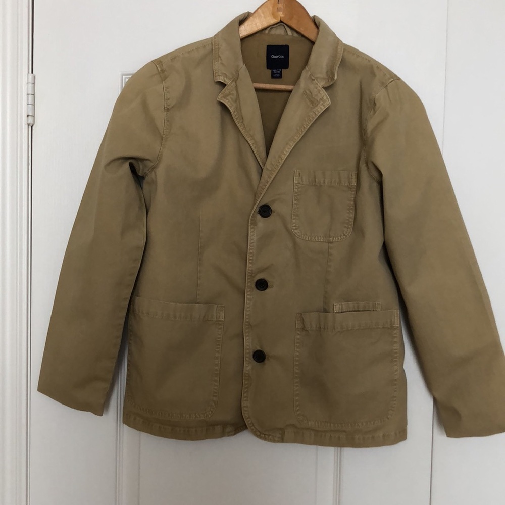 ☀️🧥 Gap Kids cotton blazer